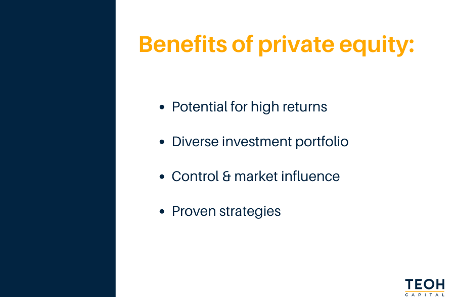 Private Equity vs Venture Capital - What's the Difference? Benefits of Private Equity Infographic 2