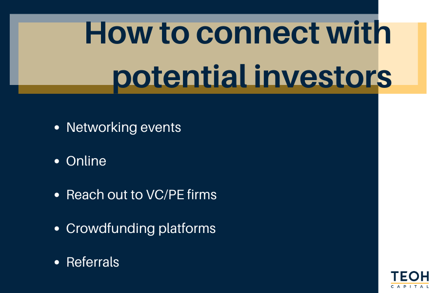 how to find investors for your business