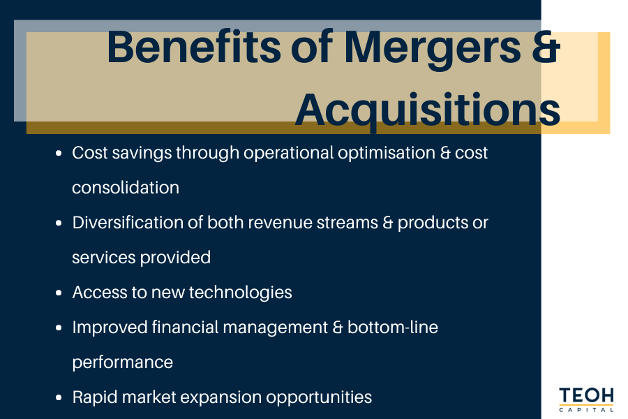 benefits of mergers and acquisitions